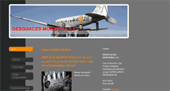 Desktop Screenshot of desguacesmontero.com
